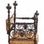 A French Savonarola Style Iron and Bronze Chair, C. 1900. For Sale - Image 4 of 9