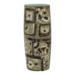 Vintage Mid Century Royal Copenhagen Denmark Nils Thorsson Baca Design Ceramic Vase - 11 1/2 Inches Tall