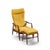 Madsen & Schubell Ms20 Mid Century Danish Teak Reclining Lounge Chair and Ottoman For Sale - Image 10 of 11