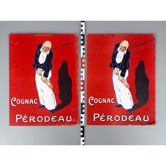 Advertising Poster from Pérodeau Cognac, Paris, 1920s For Sale - Image 18 of 18