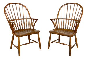 CH18A Dining Chairs by Frits Henningsen for Carl Hansen & Son, Set of 2