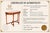 Wood Wax-Polished Walnut Demi-Lune Console Table attributed to Bassanos Ebanistery, 1920s For Sale - Image 7 of 8