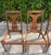 Mid 20th Century Vintage Mid-Century Walnut Dining Chairs for Restoration, Set of 4 For Sale - Image 5 of 15