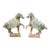 Early 20th Century Chinese Sancai Glazed Tang Style Tomb Horses—A Pair For Sale
