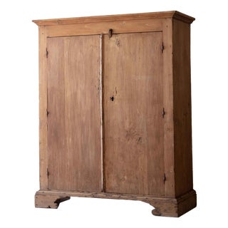 Light Brown Tuscan Cabinet in Poplar For Sale