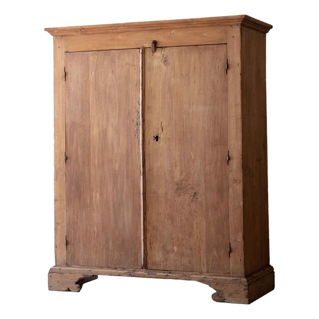 Light Brown Tuscan Cabinet in Poplar For Sale