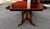 Vintage Regency Style Flame Mahogany Double Pedestal Dining Table For Sale - Image 4 of 5