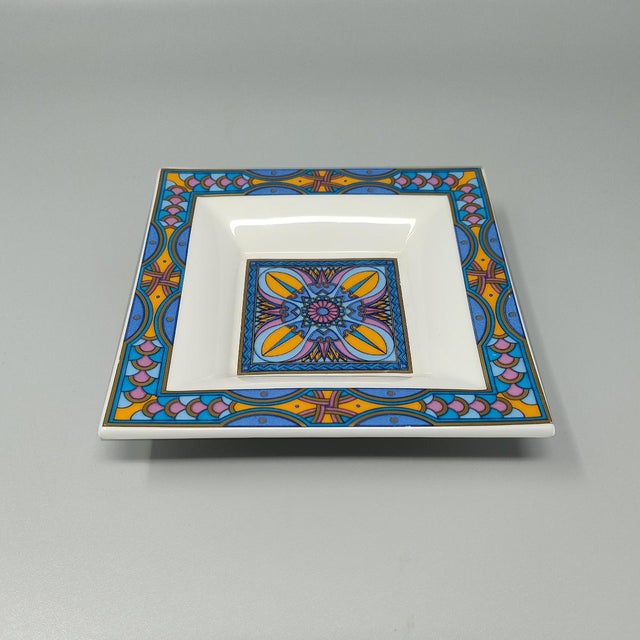 Mid-Century Modern Vintage Ashtray in Porcelain by Paloma Picasso for Villeroy & Boch, 1990s For Sale - Image 3 of 7