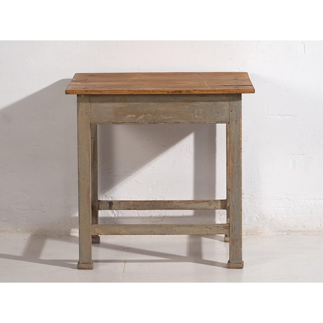 Gray Side Table, 1920s For Sale - Image 12 of 13
