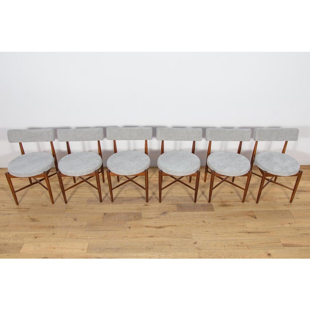 Mid-Century Teak Dining Chairs by Ib Kofod Larsen for G-Plan, 1960s, Set of 6 For Sale - Image 4 of 18