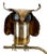 1969 C. Jeré for Artisan House Signed Owl on Branch Sculpture on Stone Base For Sale In Washington DC - Image 6 of 18