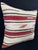 Contemporary Turkish Hemp Pillow Cushion Natural Beige Red Pillow Cushion Cover 24"x24" For Sale - Image 3 of 4
