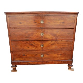 Antique Walnut Chest of Drawers. 1900s For Sale