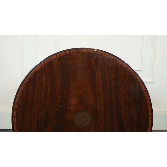 Edwardian Side End Wine Lamp Table For Sale - Image 11 of 13