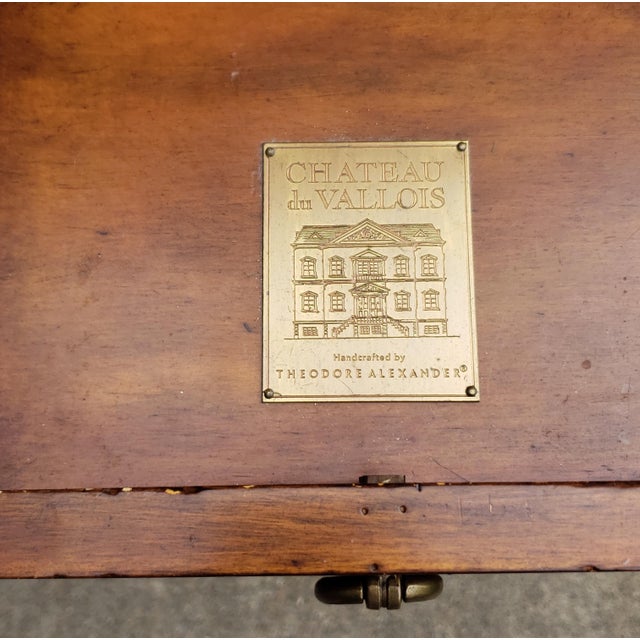 Theodore Alexander Chateaux Du Vallois Yew Wood Tier Side Table For Sale In Washington DC - Image 6 of 10