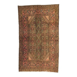 Vintage Persian Hamadan Rug, 03'10 X 06'04 For Sale