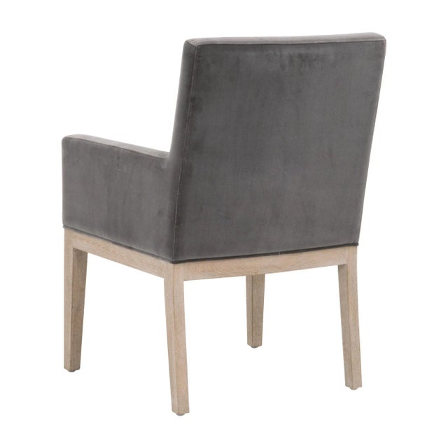 2020s Drake Velvet Arm Chair For Sale - Image 5 of 7
