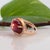 12Ct Star Ruby Ring With Natural Diamond Accents: Solid 14k Gold, Size 6.75 For Sale - Image 9 of 9