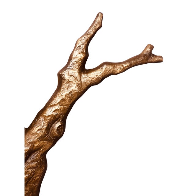 Bronze Tree Mid 20th century Garden Wall Sculpture For Sale - Image 18 of 18