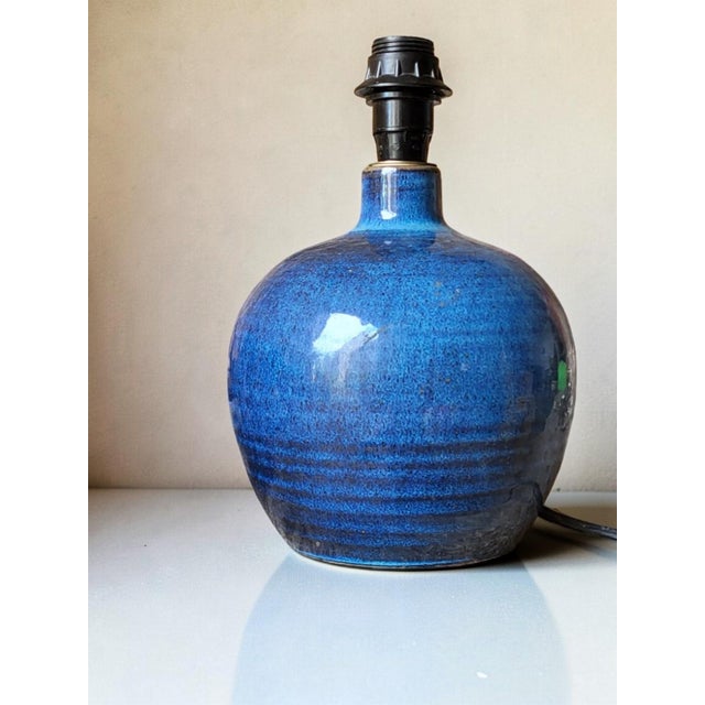 Stoneware Lamp Hurtault, Puisaye, 1990s For Sale - Image 6 of 8