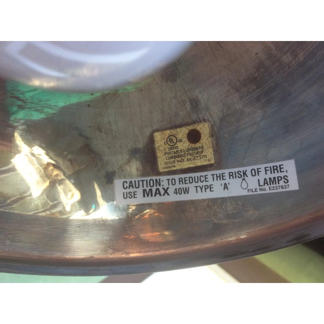 Crome and Vintage Headlight Floor Lamp For Sale - Image 4 of 8