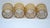 Gold 1960s Imperial Glass Shoji Trellis 22 Carat Gold Plated Bud Vase Cocktail Glasses Mixer Set - Set of 5 For Sale - Image 8 of 12