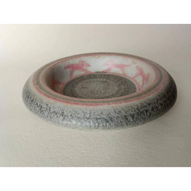 Beige Ceramic Set by Silvano Vannuzzi for Italica Ars, 1970s, Set of 3 For Sale - Image 8 of 13