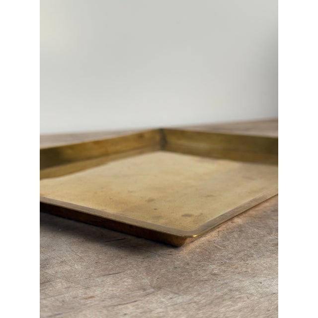 Mid 20th Century Brass Tray by Bradley & Hubbard For Sale - Image 5 of 8