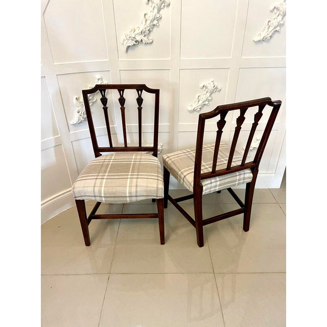 Early 18th Century Antique George III Mahogany Dining Chairs, 1710, Set of 8 For Sale - Image 5 of 12