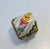 Limoges, France Vintage Limoges Porcelain Footed Trinket Chest With Gold and Flowers Decoration For Sale - Image 4 of 7