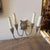 Metal 1950s Pietro Chiesa Style Mid-Century Art Deco Nickel Plated Brass Wall Sconces For Sale - Image 7 of 15