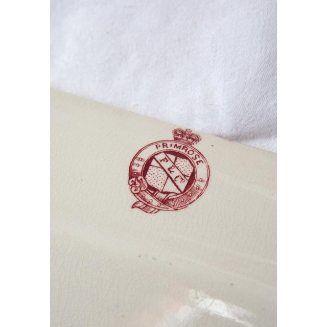 Antique English Tureen with Plate Francis & Co Primrose C., 1860 For Sale - Image 9 of 13