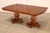 High Quality Ethan Allen Tuscany Collection Dining Table Featuring A Shaped Top With Parquet Veneer Surface And Rounded...