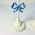 1970s 1970s Vintage French Chippendale Boho Chic Ribbon Bows Candlestick Holders - A Pair. For Sale - Image 5 of 11
