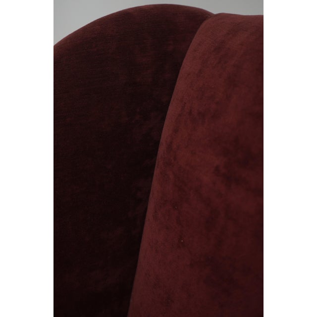 John Widdicomb for Stickley French Provincial Mahogany Frame Chaise Lounge For Sale - Image 12 of 18