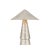 Hudson Valley Lighting Foxton 18 in. 1 Light Table Lamp in Warm Silver Leaf Finish For Sale - Image 9 of 9