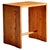 Brown Ulm Stool attributed to Max Bill, 1950s For Sale - Image 8 of 8