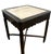 This elegant square table is a classic example of the "Old Shanghai" style from the early 20th century. It represents a...