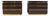 Bedside Cabinets from Jean Claude Mahey, 1970s, Set of 2 For Sale