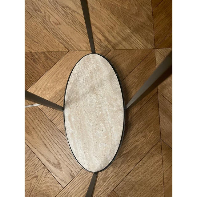 Contemporary Colonnade Light Floor Lamps by Robert Abbey, Set of 2 For Sale - Image 3 of 7