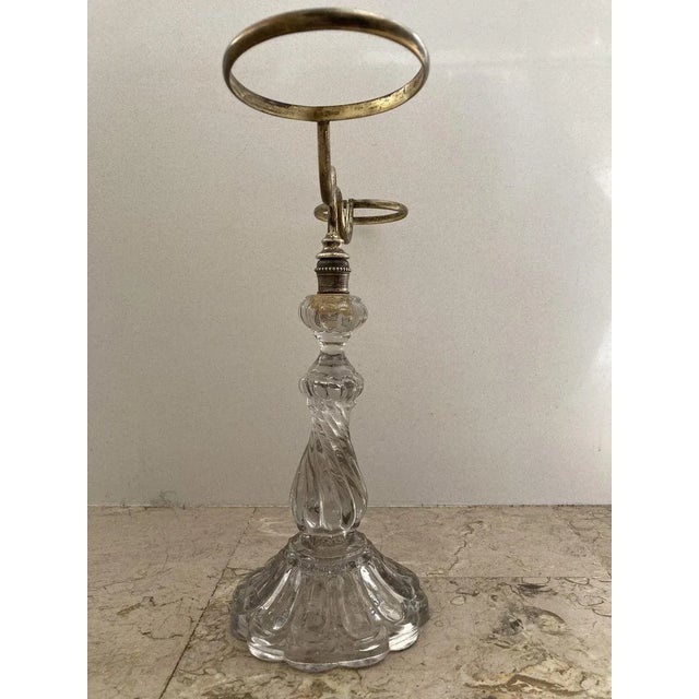 Mid-Century French Brass Candleholder, 1950s For Sale - Image 12 of 17
