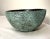 Share Vintage 1987 Green Cristina Salusti Volcanic Stone Style Brutalist Pottery Bowl For Sale - Image 9 of 12