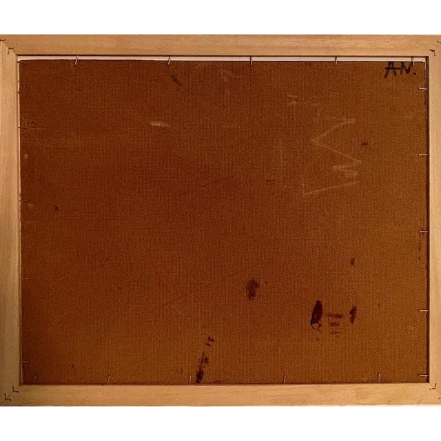 D'Accardi, River Landscape, Oil on Panel, Framed For Sale - Image 6 of 7