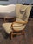 Swedish Modern Wingback Chair with Leather Details, 1940s For Sale - Image 3 of 14