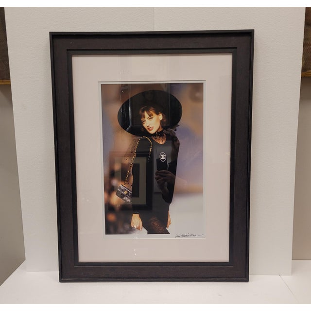 Guy Marineau, Inés De La Fressange, Chanel, 1988, Photographic Print, Framed For Sale - Image 6 of 15