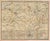 Franco-Prussian War Campaign Map of France and Germany, 1871 For Sale