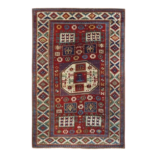 Antique Caucasian Kazak Rug 5’3” X 8’0" For Sale