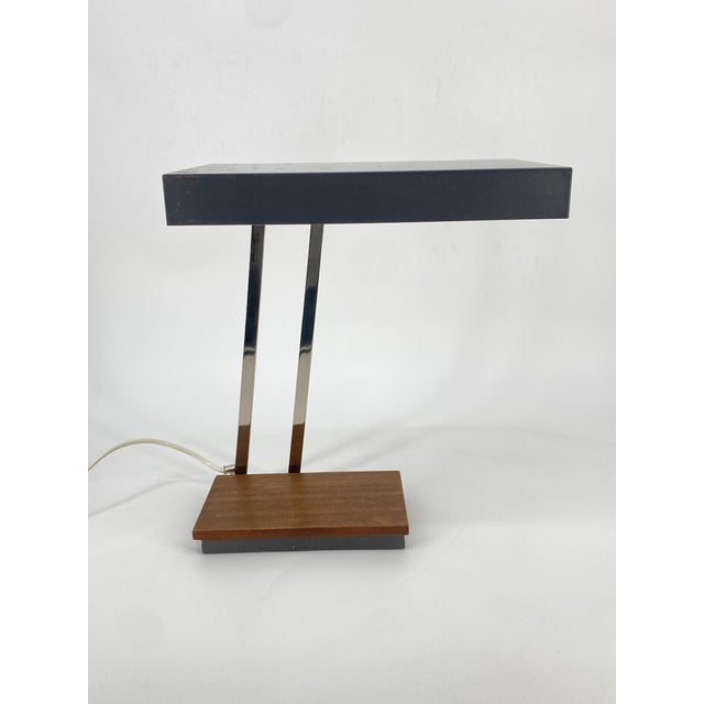 Minimalist Model 6876 Table Lamp by Klaus Hempe for Kaiser Leuchten, Germany, 1965 For Sale - Image 14 of 15