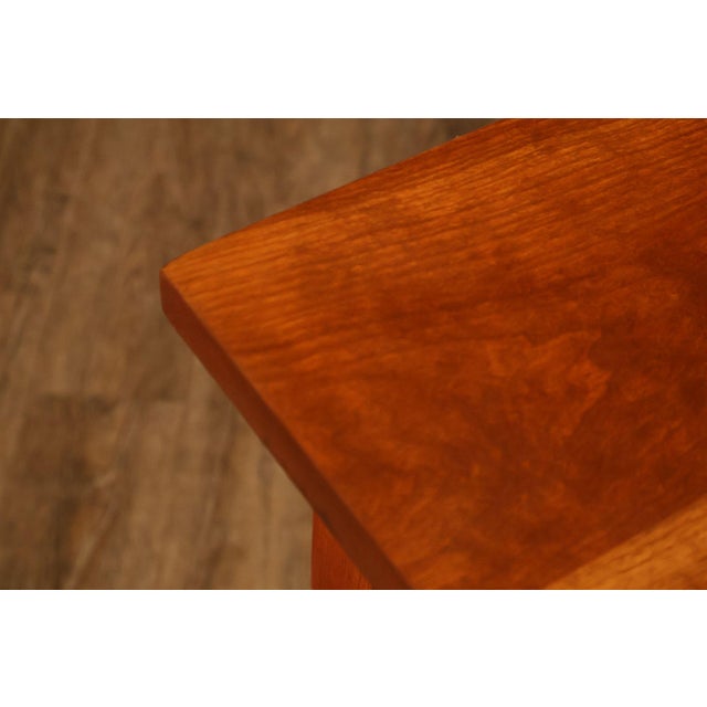 Brown Stickley Harvey Ellis Collection Inlaid Nine Drawer Dresser For Sale - Image 8 of 18