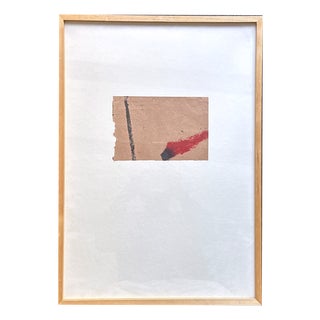 Karl Bohrmann, Abstract Composition, 1998, Oil Pastel, Framed For Sale